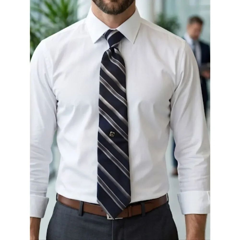 Woodmere Tie Clip-on w/Tie Tack